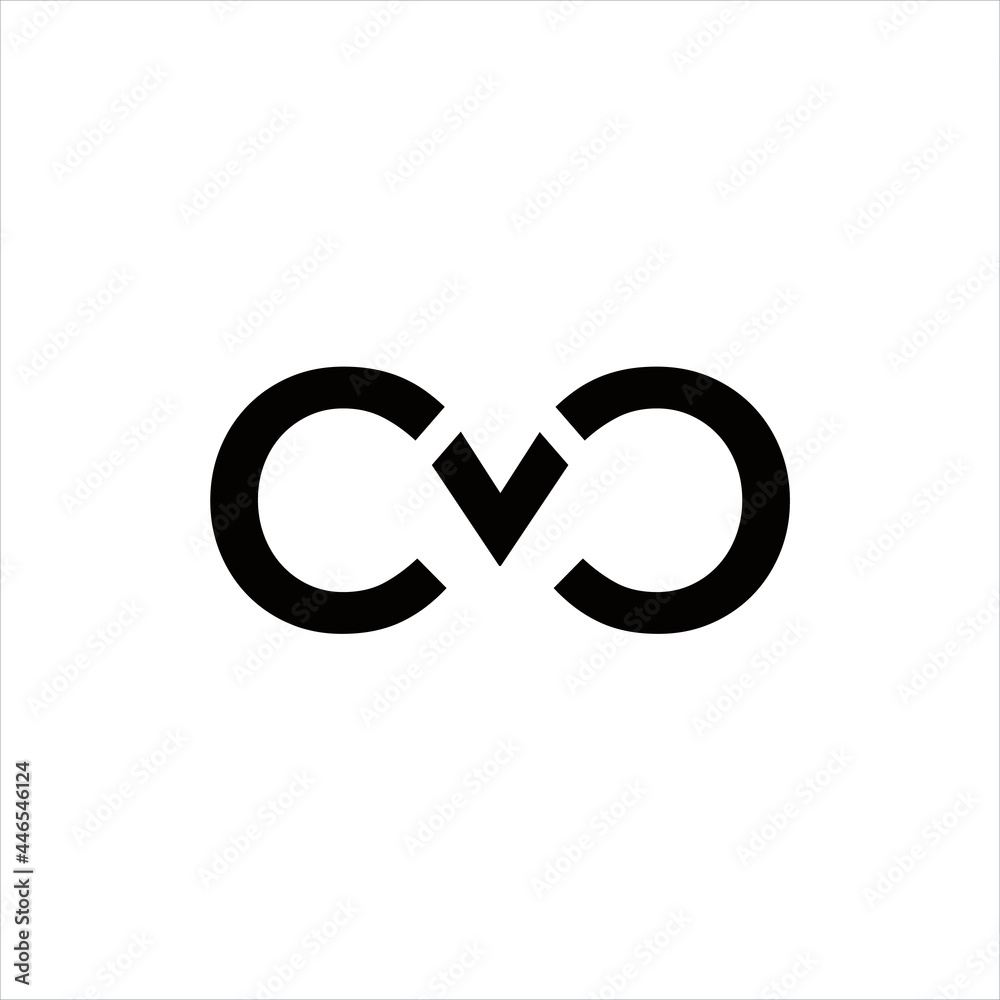 creative simple logo design initial CVC creative simple logo design initial CVC