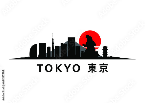 Tokyo City Landscape, Skyline of Capital of Japan, Host of Olympics 2021