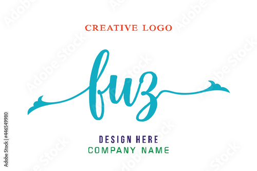 FUZ lettering logo is simple, easy to understand and authoritative