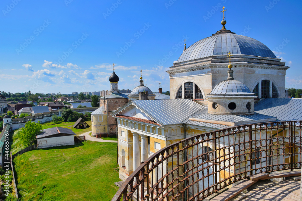 Orthodox Cathedral in Borisoglebsky Monastery in Torzhok