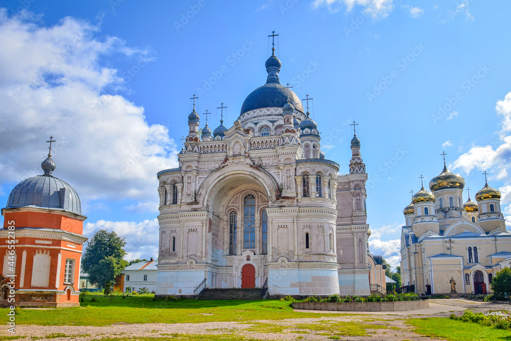 Orthodox Cathedral in the Kazan Monastery in Vyshny Volochek