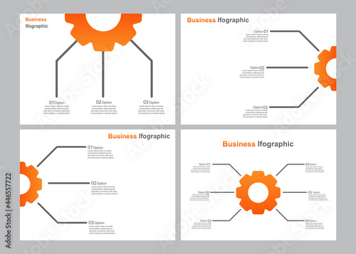 business infograpic design template. vector infographic . perfect for marketing, promotion, presentation design element photo