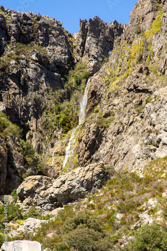 Waterfall in the Bain's Kloof close to Wellington in the Western Cape of South Africa