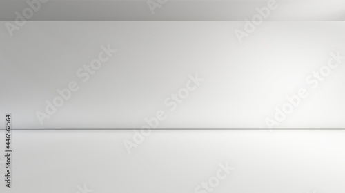 Abstract white background stripes pattern 3d render