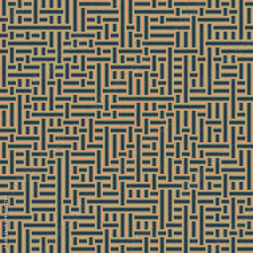 Abstract Geometric Pattern generative computational art illustration