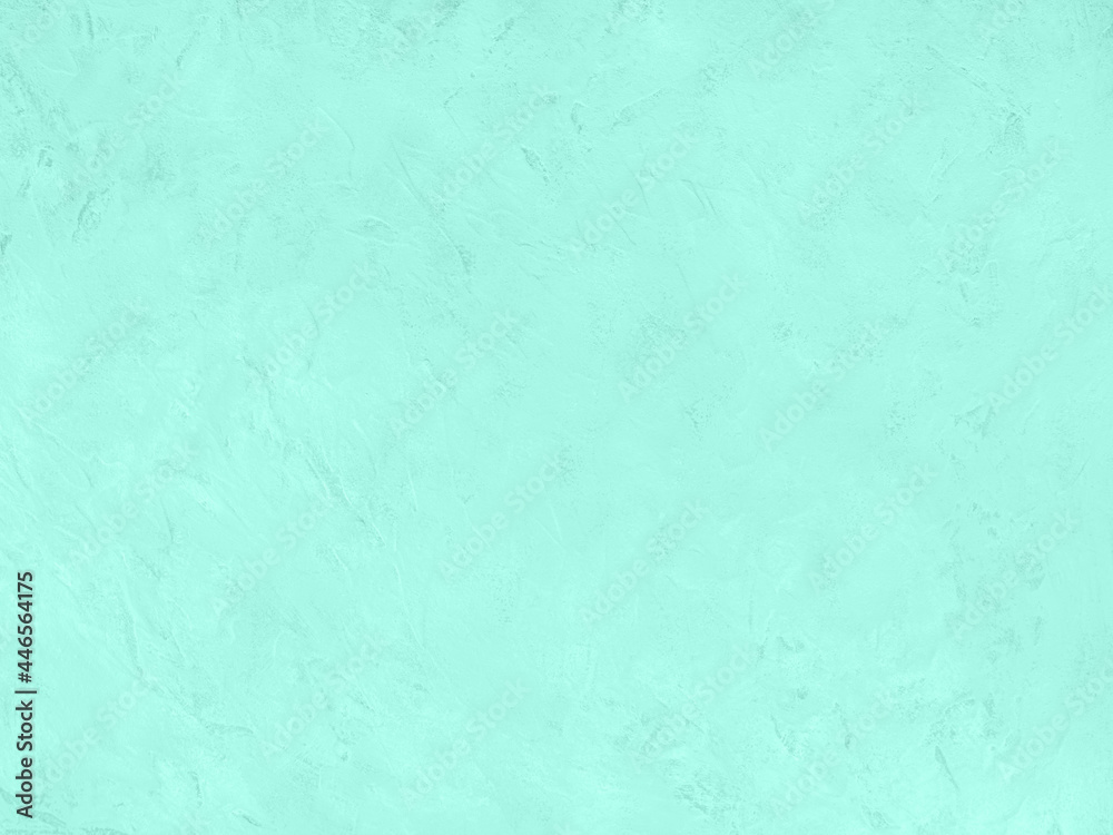Turquoise aqua mint textured painted background for invitations, greeting cards, banners
