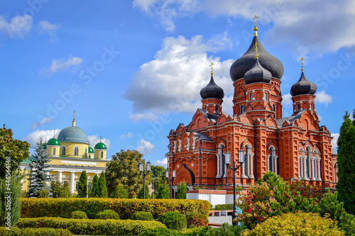 Assumption Cathedral and church in Tula city center photo