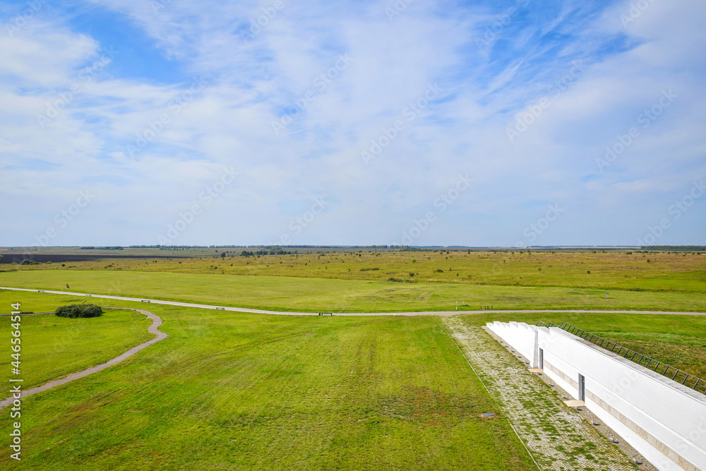 Scenic landscape of the Kulikovo battle field