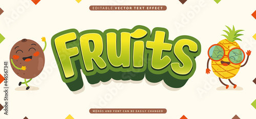 Fully Editable Text Effect Style