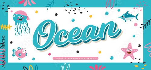 Fully Editable Text Effect Style