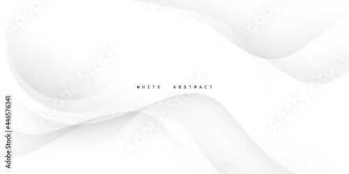 Abstract white background poster with dynamic. technology network Vector illustration.