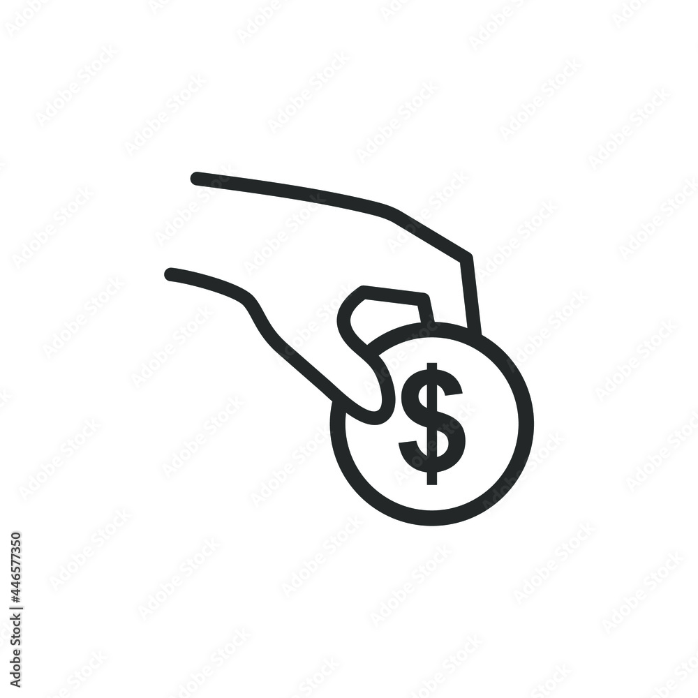 financial simple icon financial simple icon