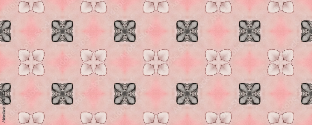 Native Fabric. Blue and Rose Tile. Plum Tiled Native Fabric. Blue and Rose Tile. Plum Tiled