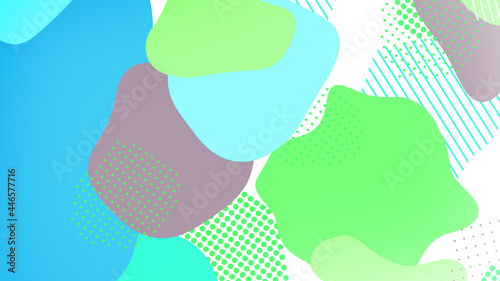 pop color paint splash pattern geometric design trendy  background01 photo