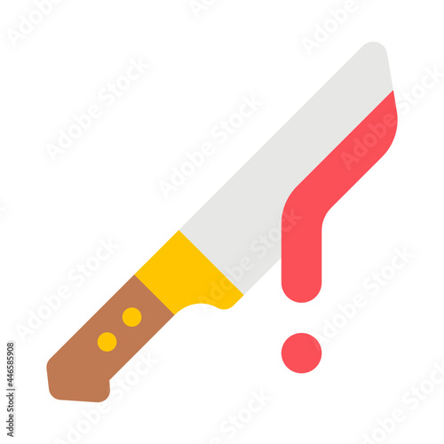 knife flat icon