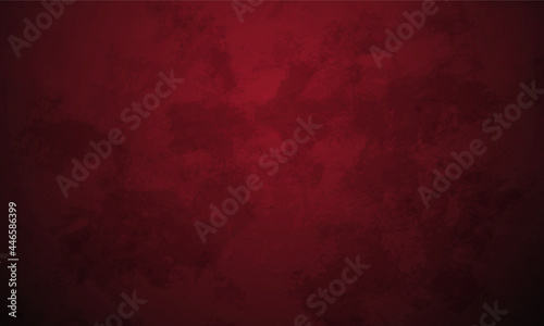 Abstract grungy Decorative red wall background with old distressed vintage grunge texture. pantone of the year color concept background with space for text. Fit for basis for banners, wallpapers
