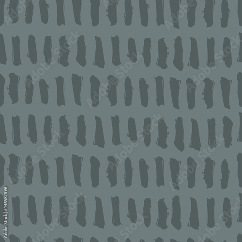 Hand drawn vector seamless pattern with stripes. Realistic painted brush strokes ornament