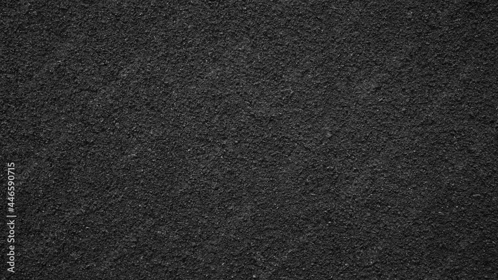 Surface grunge rough of asphalt, Seamless tarmac dark grey grainy road, Driveway texture background, Top view