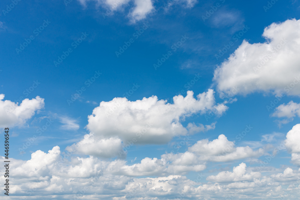 Blue sky white cloud fluffy gray clouds.dramatic blue sky,clouds warm summer day background. Blue sky white cloud fluffy gray clouds.dramatic blue sky,clouds warm summer day background.