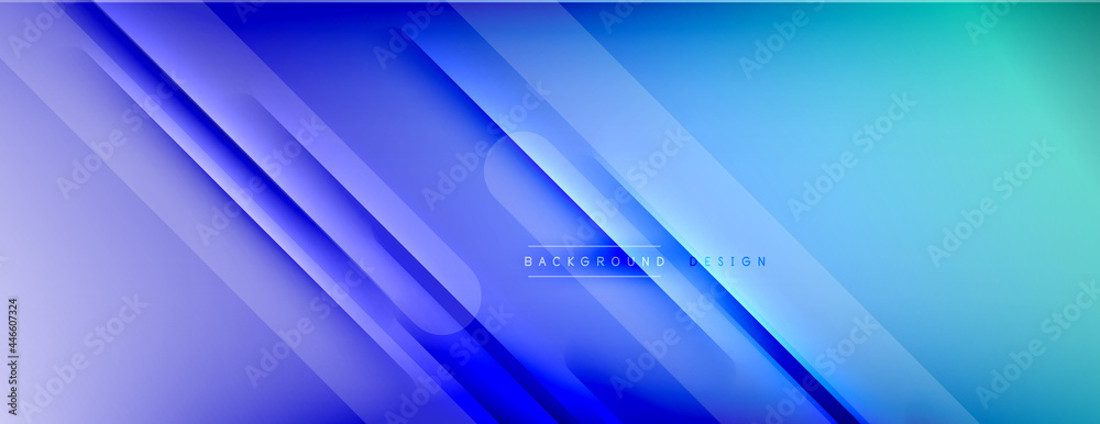 Abstract background - lines composition created with lights and shadows. Technology or business digital template. Trendy simple fluid color gradient abstract background with dynamic Abstract background - lines composition created with lights and shadows. Technology or business digital template. Trendy simple fluid color gradient abstract background with dynamic