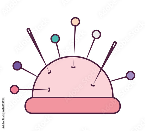 pink pincushion design