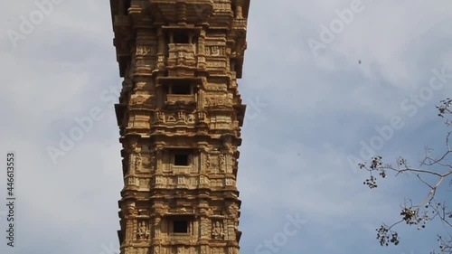 Vijaya Stambha (Tower of Victory) at Chittor Fort photo
