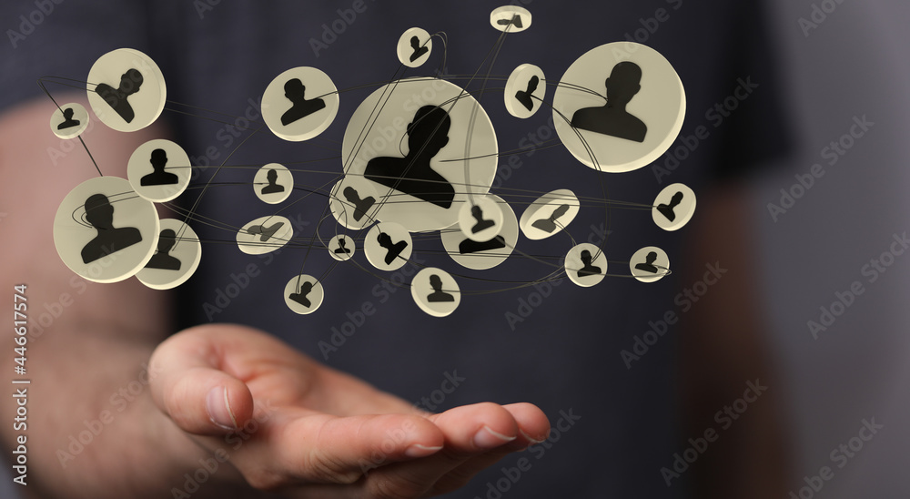 Abstract technology group and data Abstract technology group and data