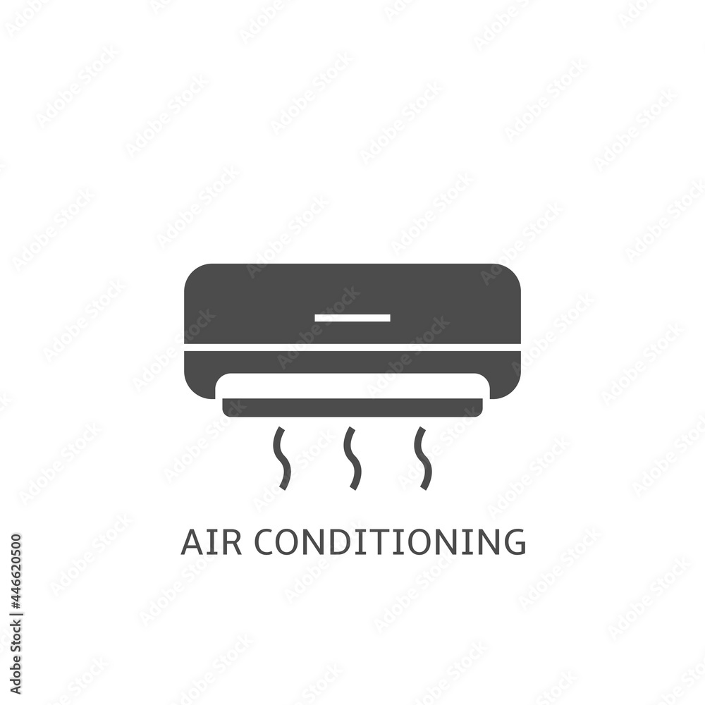 Air conditioning simple vector icon Template for web and mobile Air conditioning simple vector icon Template for web and mobile