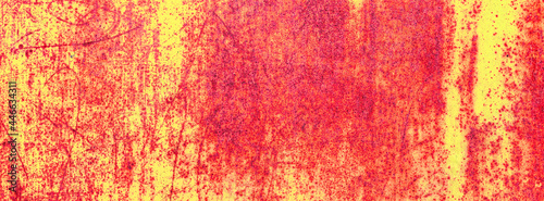 Rusty texture. Banner cracked texture pattern.