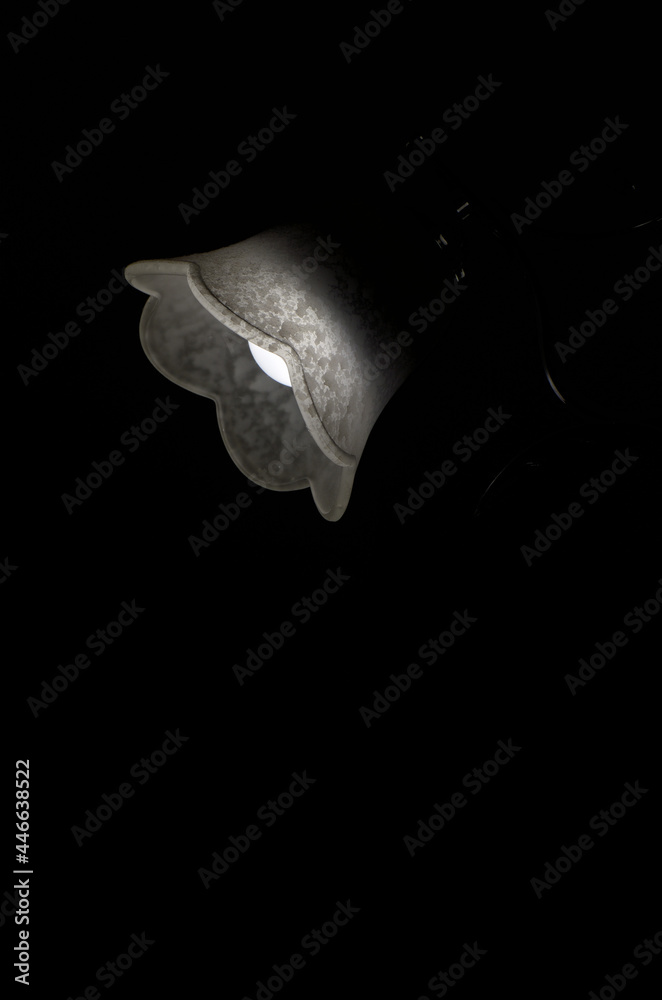 Plafond from a chandelier.