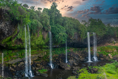 Agbokim waterfall, Ikom, Nigeria, West Africa, Africa photo
