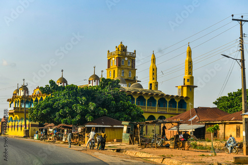 Cathedral in the outskirts of Ibadan, Nigeria, West Africa, Africa photo