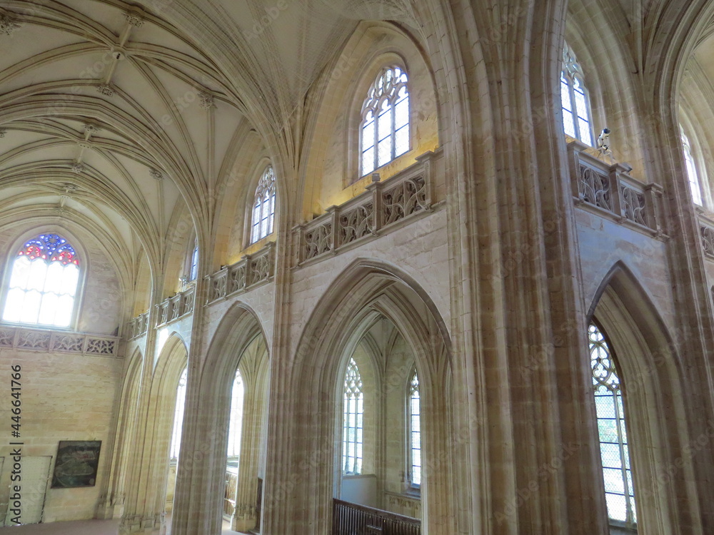 Church, cloisters and monastic buildings of the Royal Monastery of Brou, Bourg-en-Bresse, France