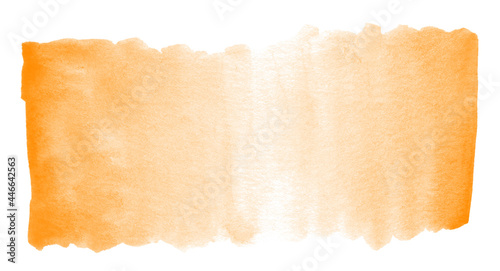 Orange design element for banner, template, print and logo.