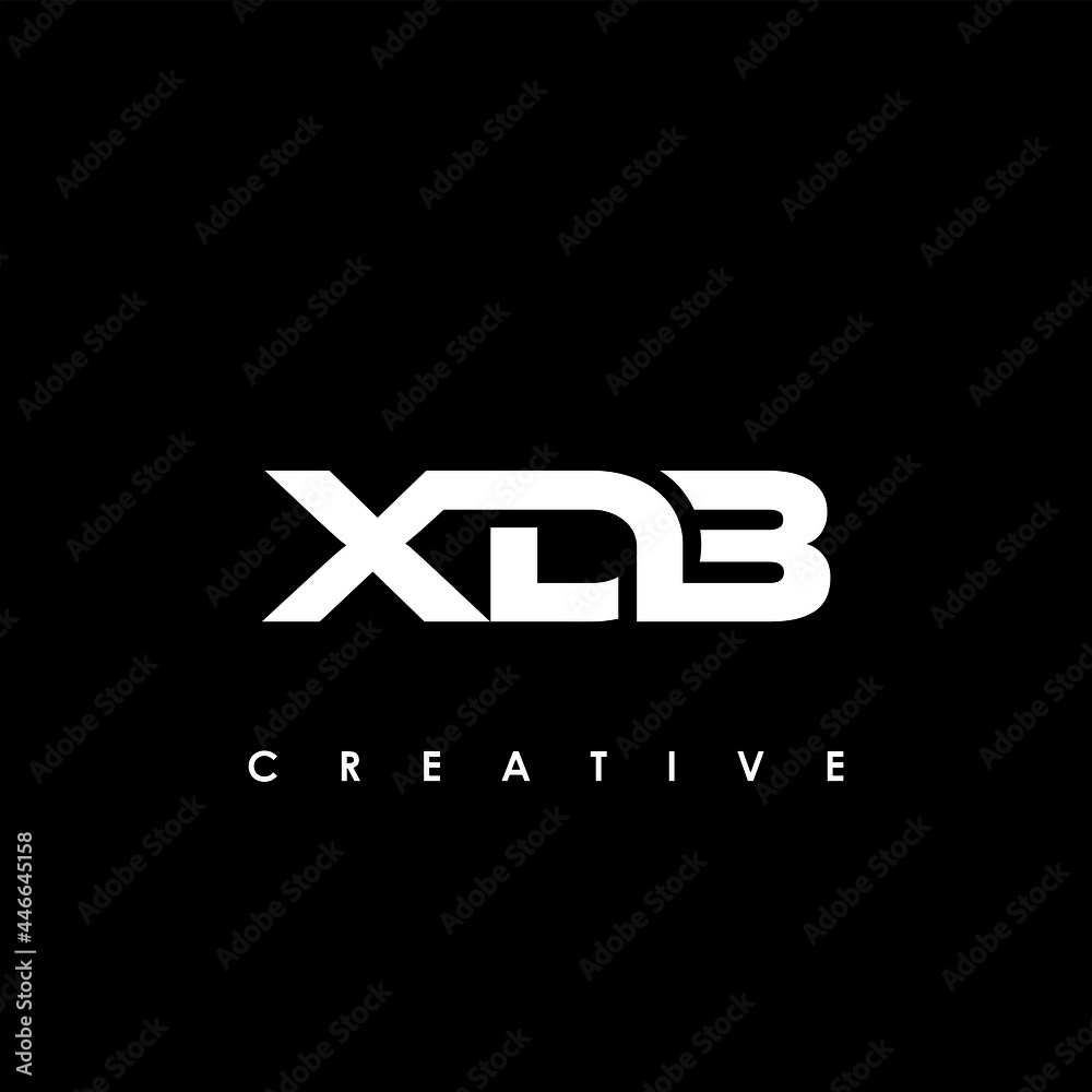 XDB Letter Initial Logo Design Template Vector Illustration XDB Letter Initial Logo Design Template Vector Illustration