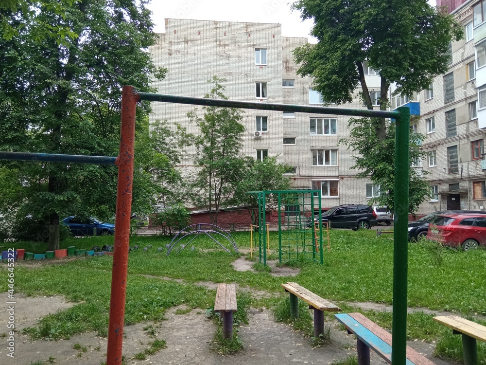 playground in the garden
