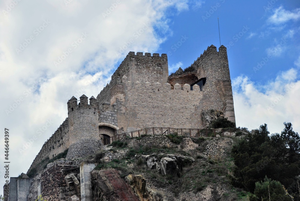Castillo de Almansa, Almansa, Albacete, Castilla la Mancha, España