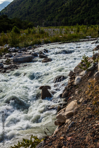 river in the mountains