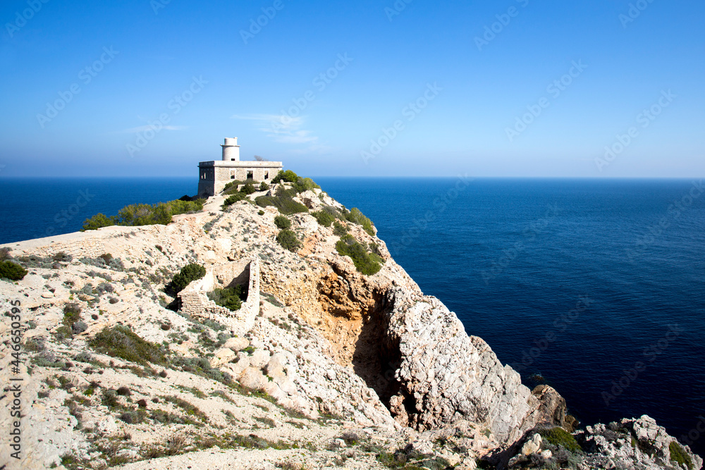Sa Punta Grossa lighthouse, Ibiza.