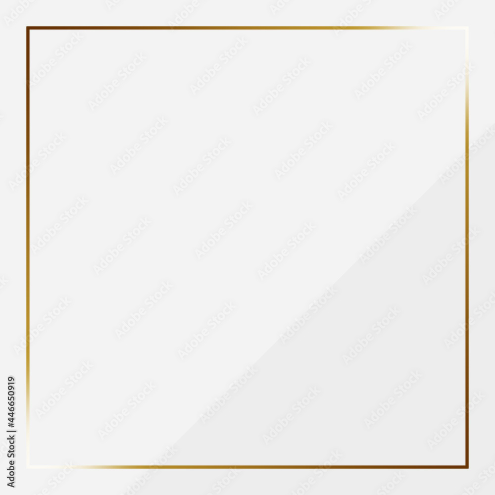 高級感のあるシンプルな背景 正方形 ホワイト ゴールド Stock Illustration Adobe Stock