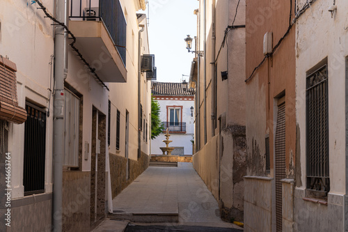 narrow street in the town © MiguelAngel