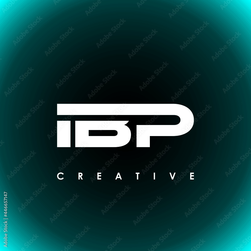 IBP Letter Initial Logo Design Template Vector Illustration IBP Letter Initial Logo Design Template Vector Illustration