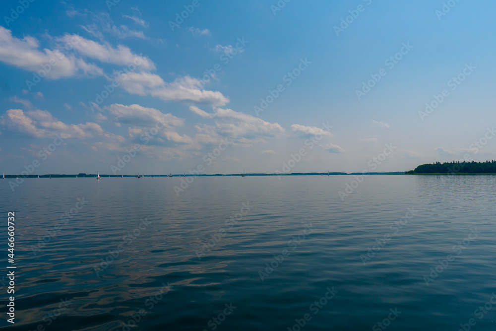 Beautiful sailboat sailing sails blue Mediterranean