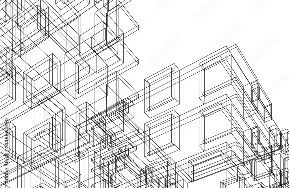 architecture vector illustration