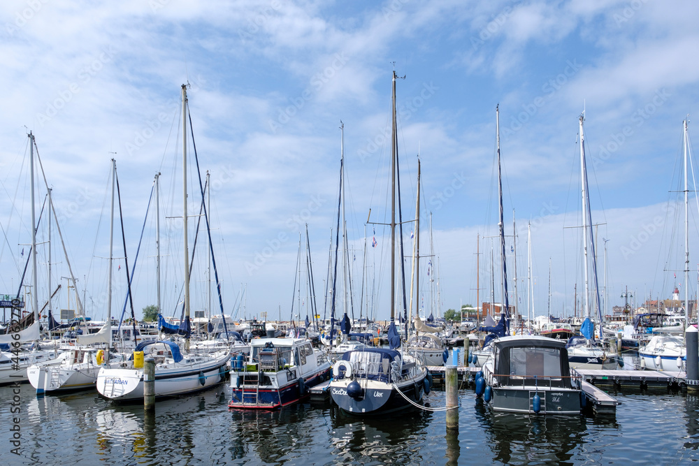Urk, marina, Noordoostpolder, Flevoland Province, The Netherlands