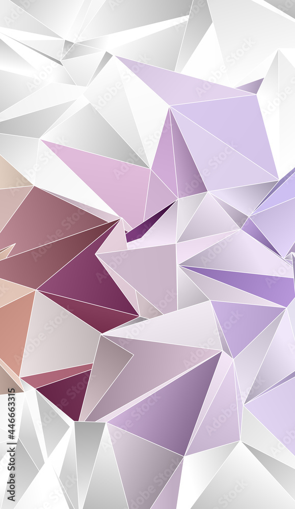 Fototapeta premium Abstract Low-Poly background. triangulated texture. Design 3d. Polygonal geometrical pattern. Triangular modern style