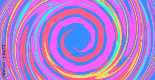 abstract color background with circles