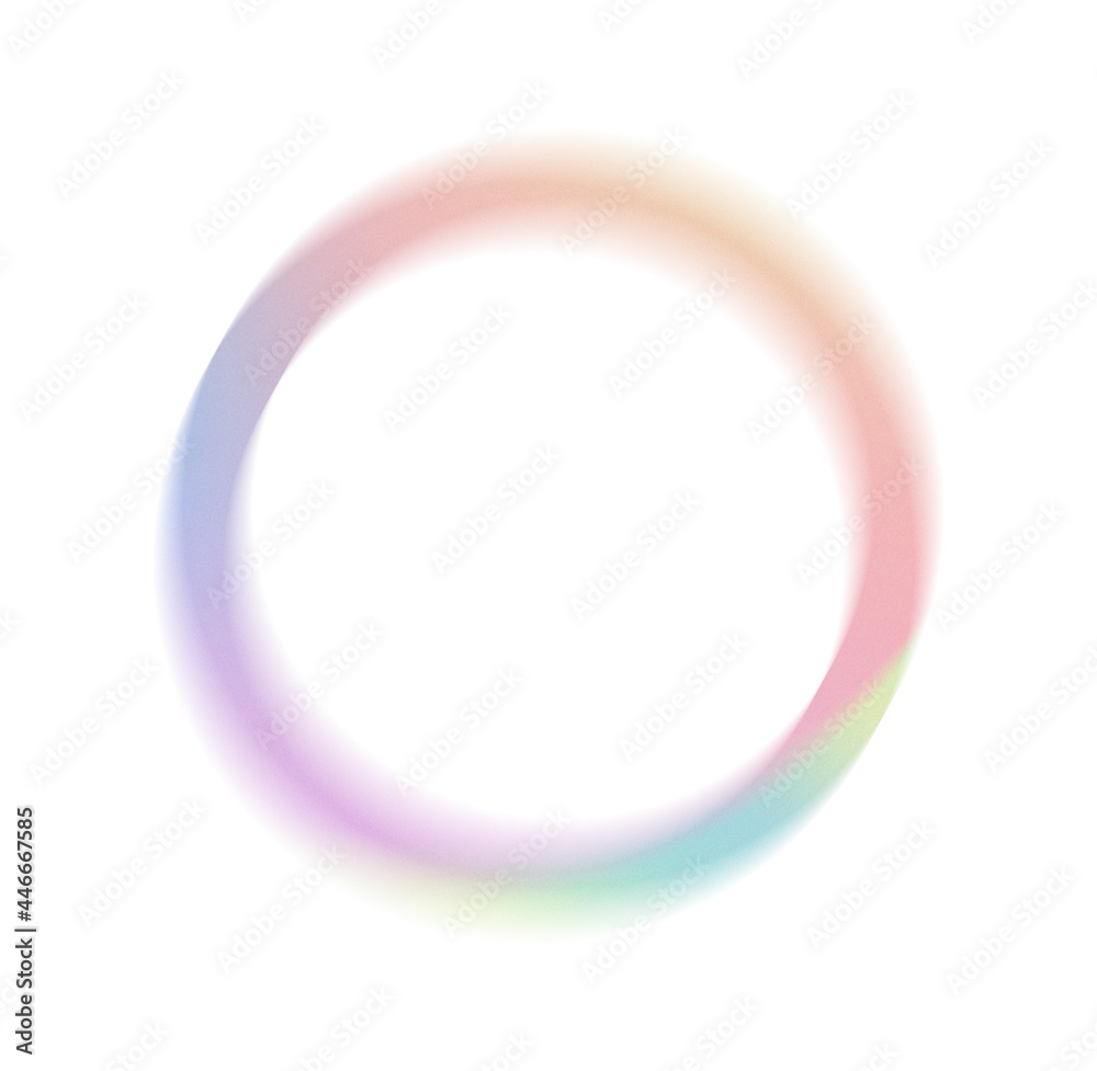 Grainy gradient round shape. Abstract Neon textured pastel pink, blue and purple noise geometric shape on white. Grainy gradient round shape. Abstract Neon textured pastel pink, blue and purple noise geometric shape on white.