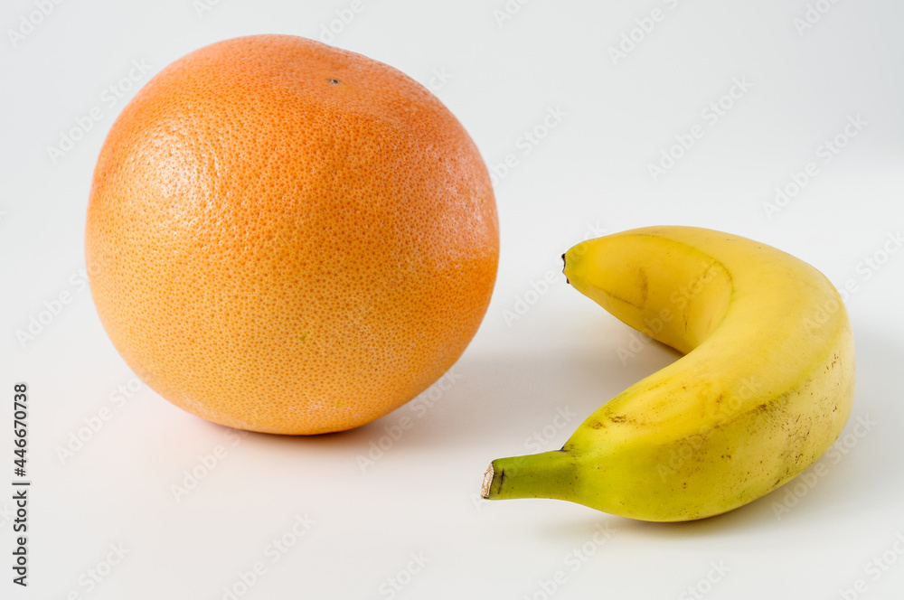 Grapefruit and banana Grapefruit and banana