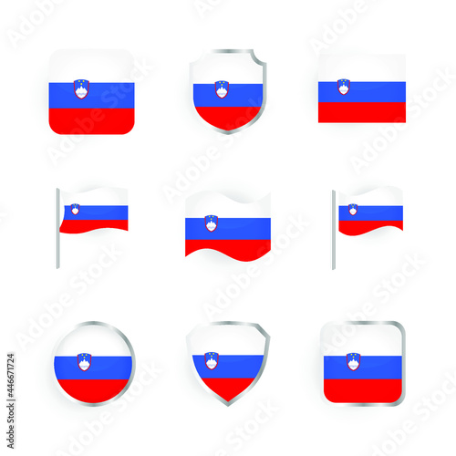 Slovenia Flag Icons Set Free Download Slovenia Flag Icons Set - GFXLoad